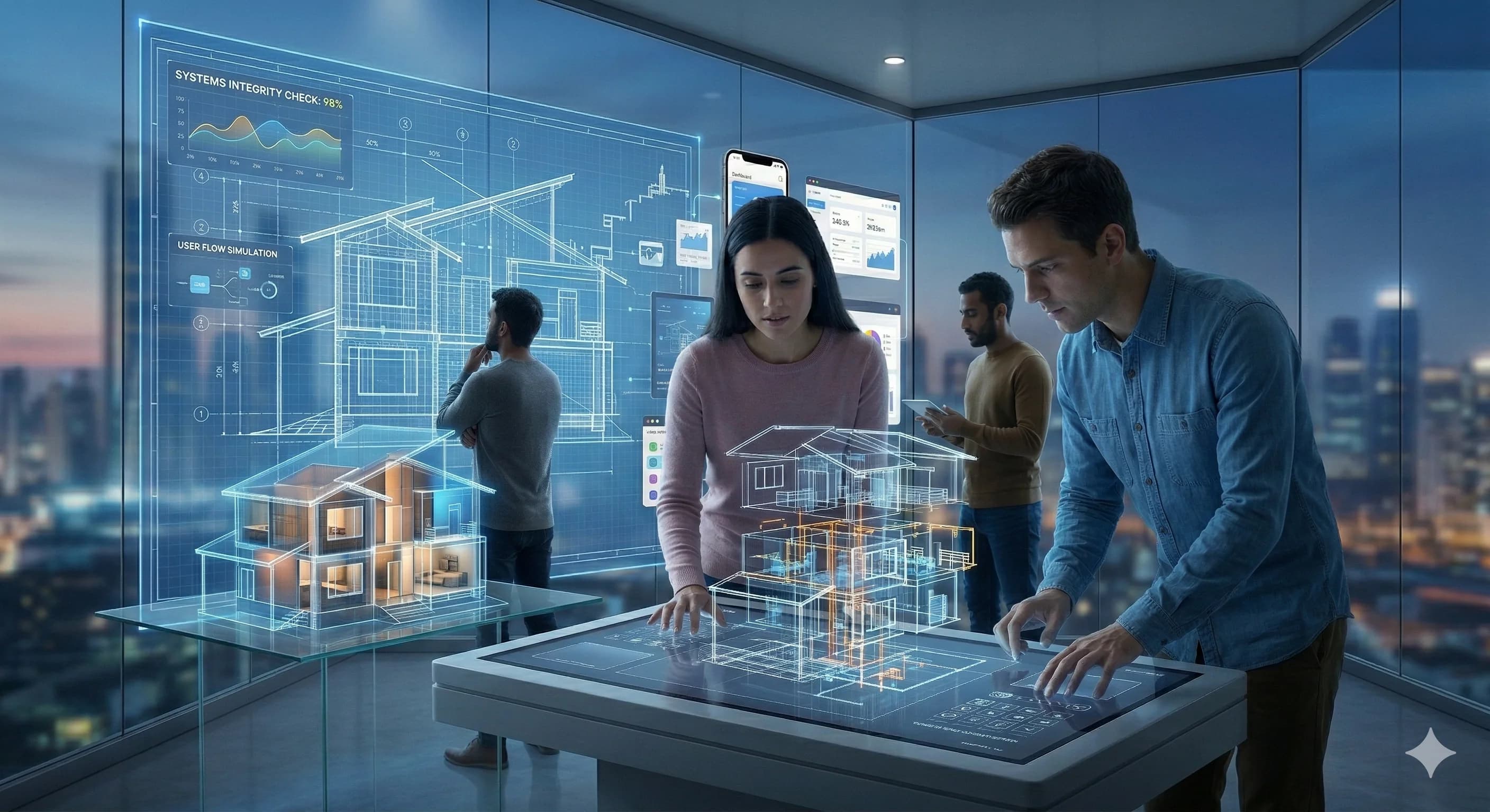 Abstract creative technology and digital product innovation