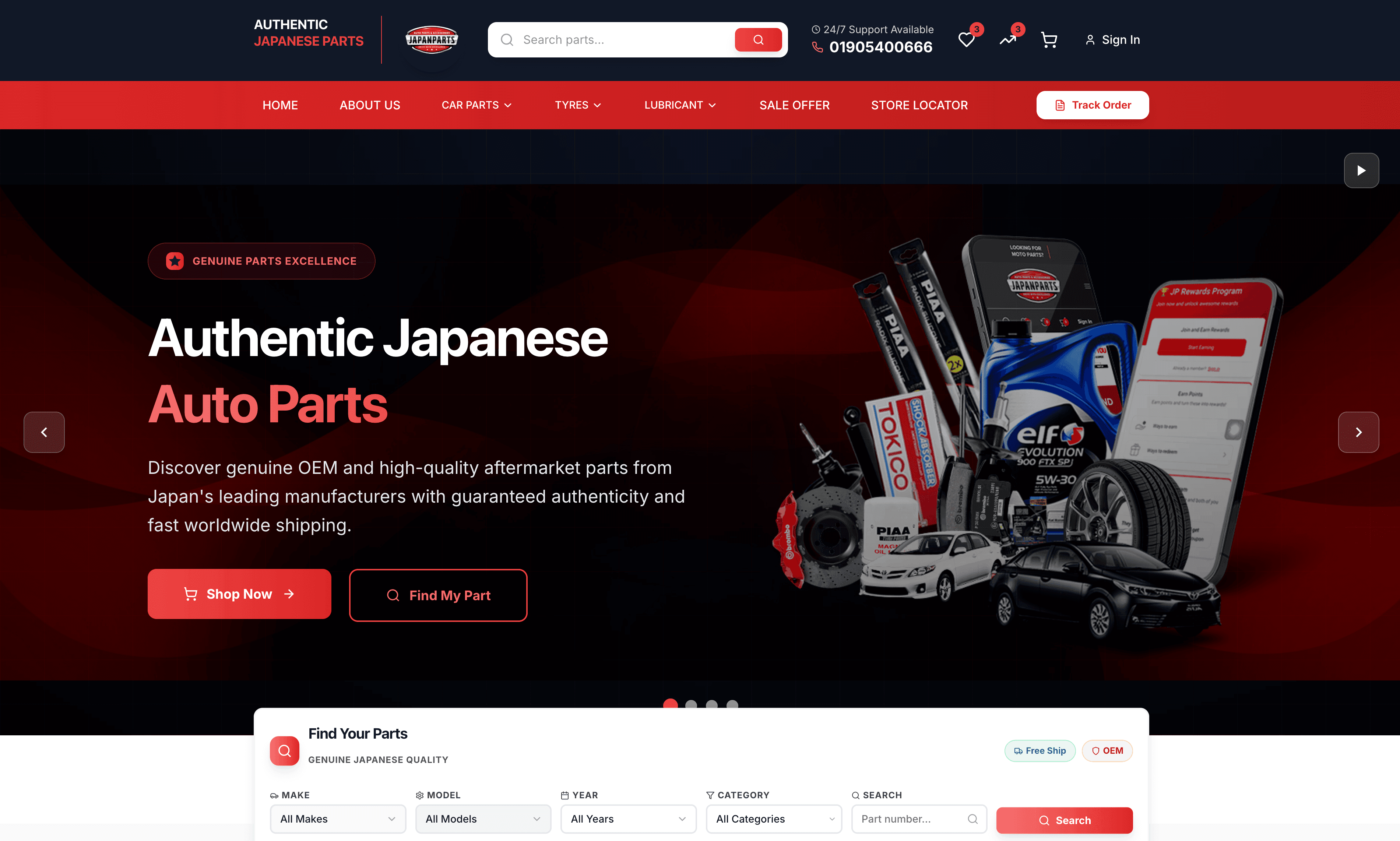 Japan Parts Headless